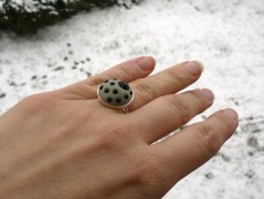 Ve fialové krajce - náhrdelník