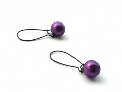 Ve fialové krajce - náhrdelník