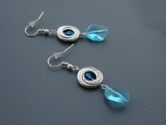 Ve fialové krajce - náhrdelník