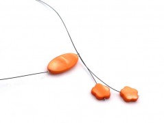 Ve fialové krajce - náhrdelník