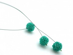 Ve fialové krajce - náhrdelník