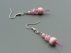 Ve fialové krajce - náhrdelník