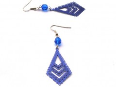 Ve fialové krajce - náhrdelník