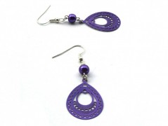 Ve fialové krajce - náhrdelník