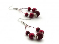 Ve fialové krajce - náhrdelník