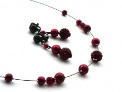 Ve fialové krajce - náhrdelník