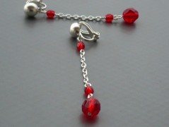 Ve fialové krajce - náhrdelník