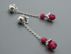 Ve fialové krajce - náhrdelník