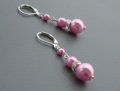 Ve fialové krajce - náhrdelník