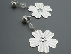 Ve fialové krajce - náhrdelník