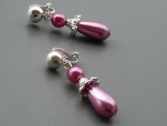 Ve fialové krajce - náhrdelník