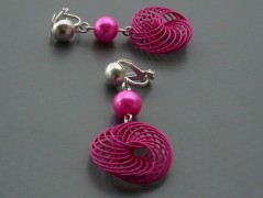 Ve fialové krajce - náhrdelník