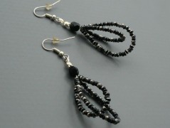 Ve fialové krajce - náhrdelník