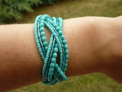 Ve fialové krajce - náhrdelník