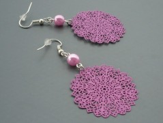 Ve fialové krajce - náhrdelník