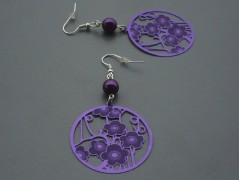 Ve fialové krajce - náhrdelník