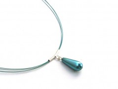 Ve fialové krajce - náhrdelník