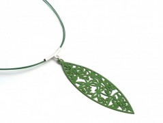 Ve fialové krajce - náhrdelník