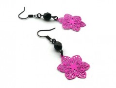 Ve fialové krajce - náhrdelník