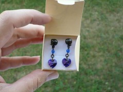 Ve fialové krajce - náhrdelník