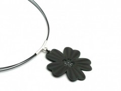 Ve fialové krajce - náhrdelník