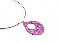 Ve fialové krajce - náhrdelník