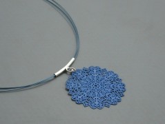 Ve fialové krajce - náhrdelník