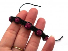 Ve fialové krajce - náhrdelník