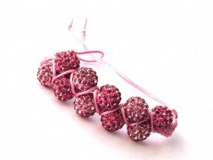 Ve fialové krajce - náhrdelník