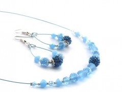 Ve fialové krajce - náhrdelník