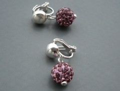 Ve fialové krajce - náhrdelník