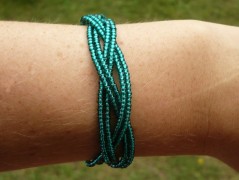 Ve fialové krajce - náhrdelník