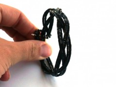 Ve fialové krajce - náhrdelník