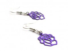 Ve fialové krajce - náhrdelník