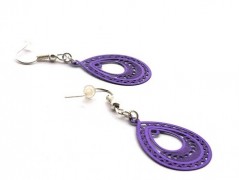 Ve fialové krajce - náhrdelník