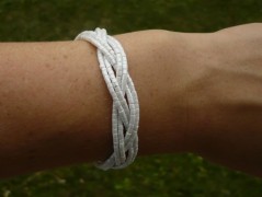 Ve fialové krajce - náhrdelník