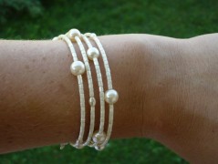 Ve fialové krajce - náhrdelník