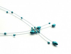 Ve fialové krajce - náhrdelník