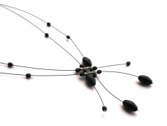 Ve fialové krajce - náhrdelník