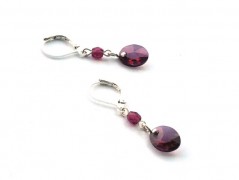 Ve fialové krajce - náhrdelník