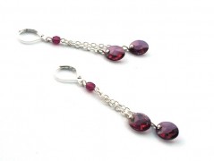 Ve fialové krajce - náhrdelník