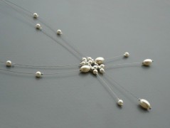 Ve fialové krajce - náhrdelník