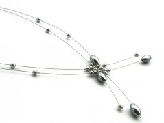 Ve fialové krajce - náhrdelník