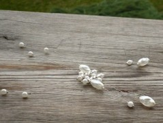 Ve fialové krajce - náhrdelník