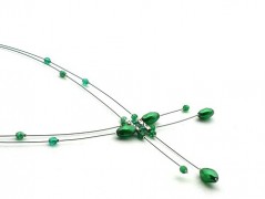 Ve fialové krajce - náhrdelník