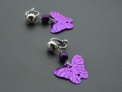 Ve fialové krajce - náhrdelník