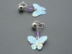 Ve fialové krajce - náhrdelník