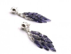 Ve fialové krajce - náhrdelník