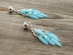 Ve fialové krajce - náhrdelník