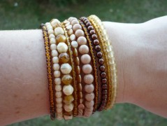 Ve fialové krajce - náhrdelník